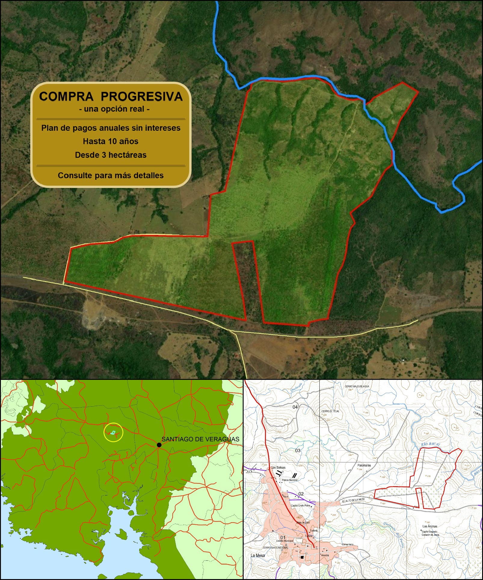 Finca Rio Bacay – vista principal